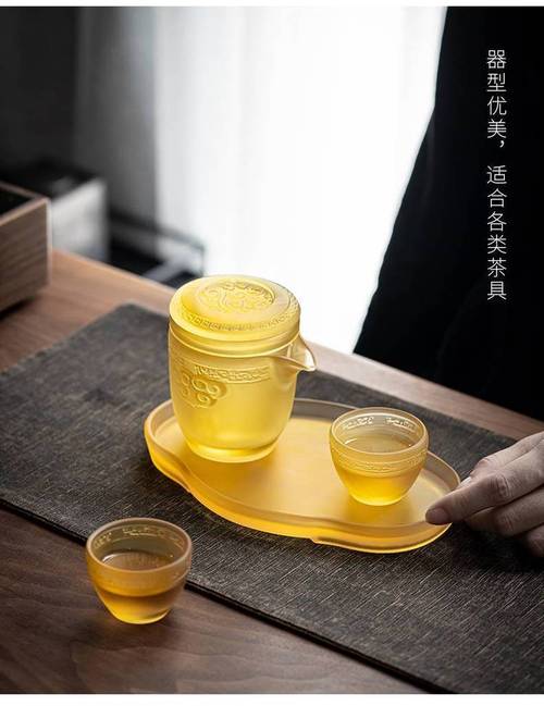 琉璃茶杯茶具古法琉璃艺术禅意,古法琉璃***工厂,深圳广州琉璃礼品